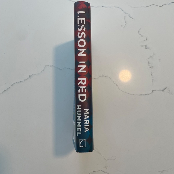 Lesson in Red | Hardcover Literary Thriller by Maria Hummel - Picture 2 of 7